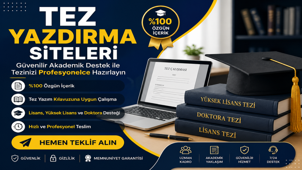 Tez Yazdırma Siteleri