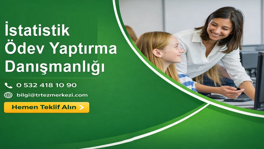 İstatistik Ödev Yaptırma