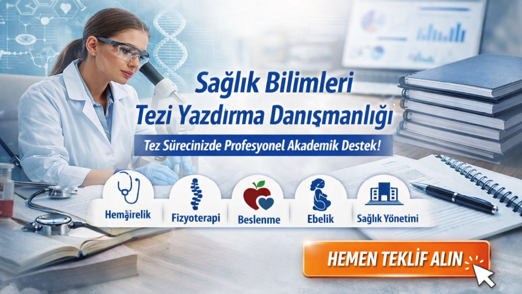 Sağlık Bilimleri Tezi Yazdırma