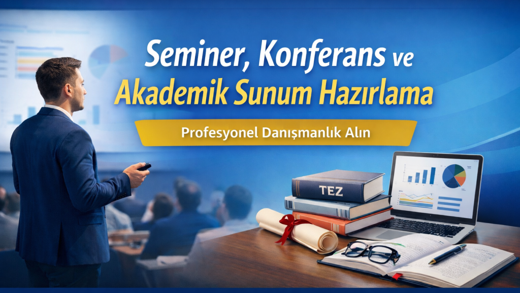 Akademik Sunum, Konferans ve Tez Semineri Hazırlama Hizmetleri