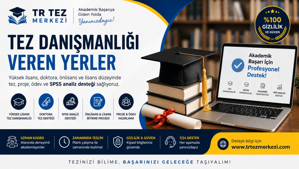 Tez Danışmanlığı Veren Yerler